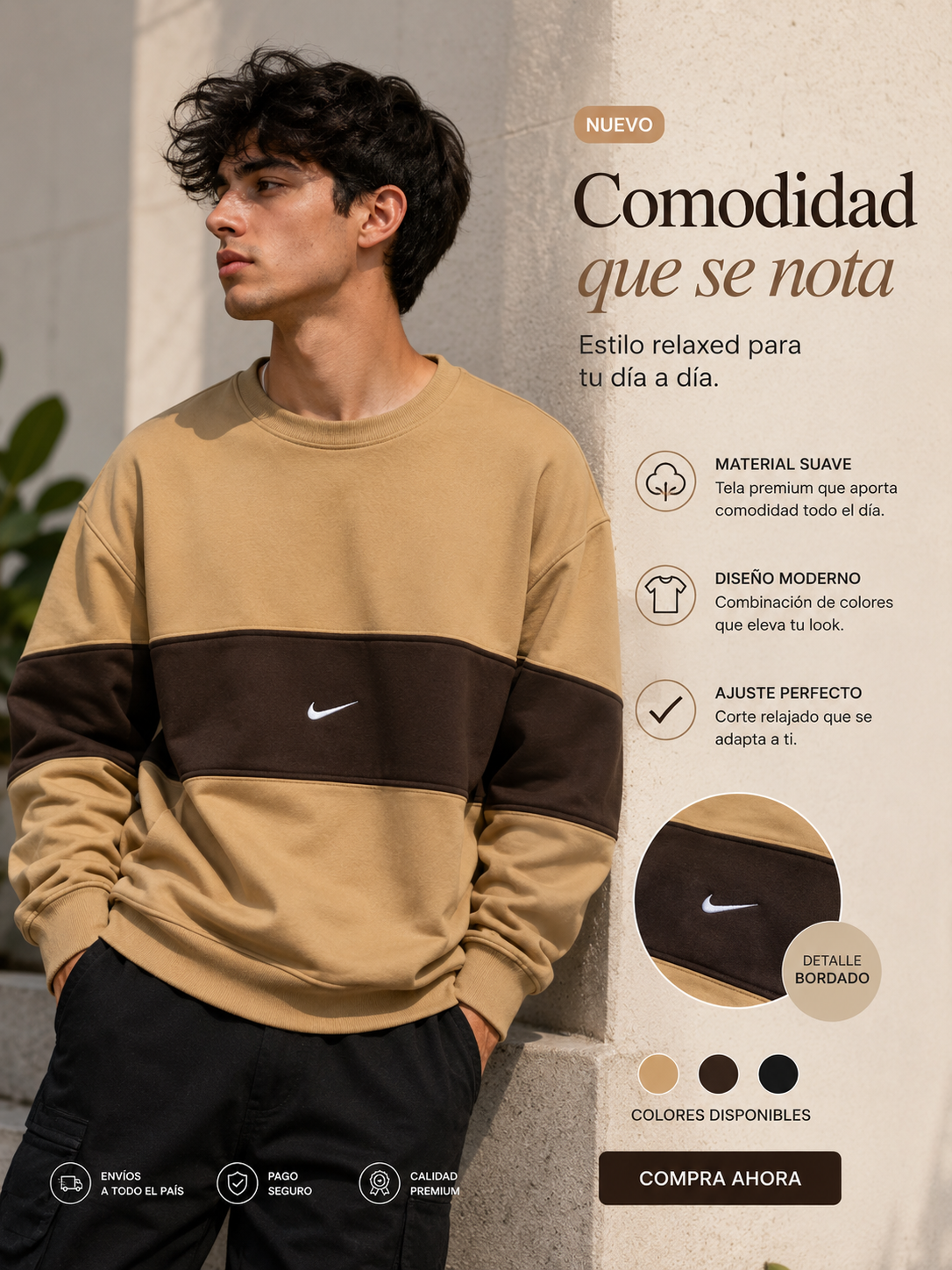 Polera Oversize Premium